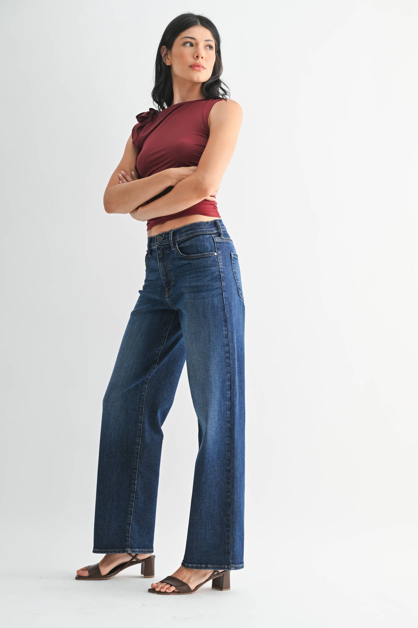 The Loose Straight - Dark Denim