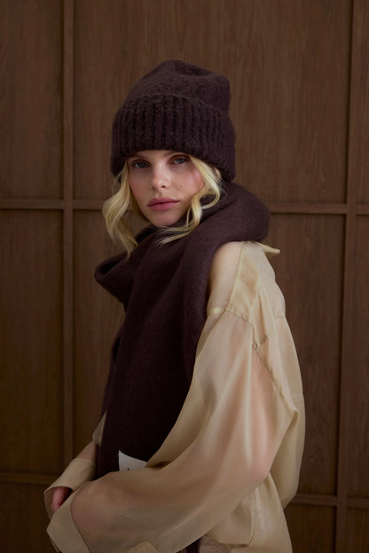 The Reykjavik Scarf - Ground Coffee