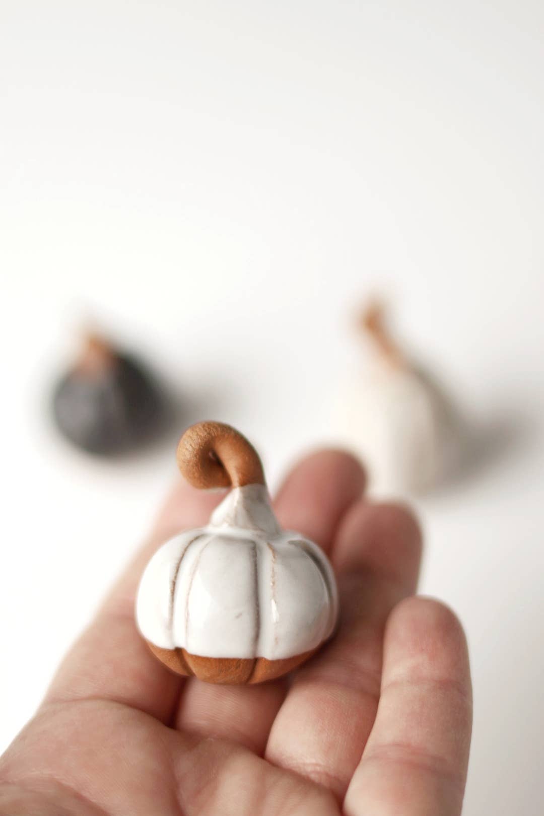 Tiny Pumpkin | Autumn Decorative Ceramic Handmade Pottery 