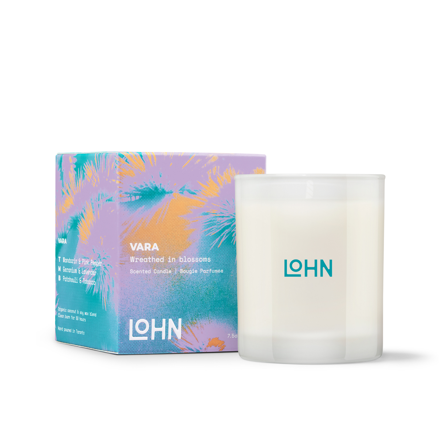 LOHN Candle - VARA Geranium & Tobacco