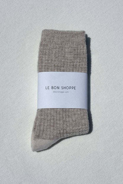 Wool Waffled Socks - Multiple Options