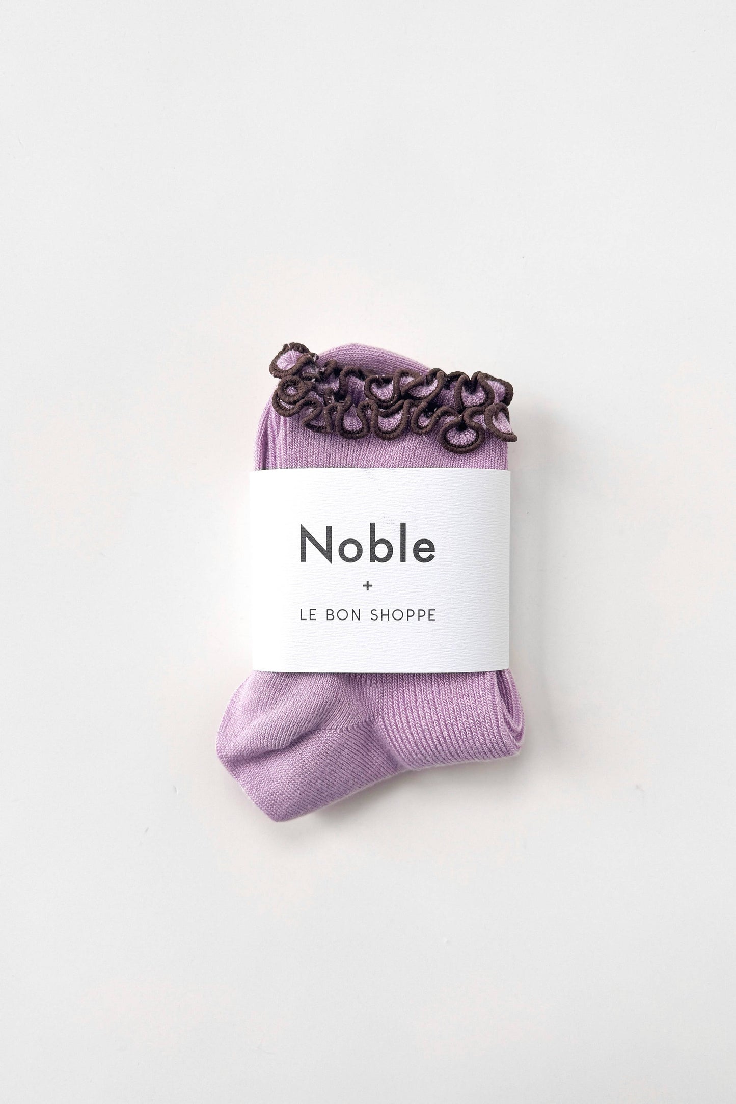 The Petite Ruffled Modal Socks - Multiple Color Options