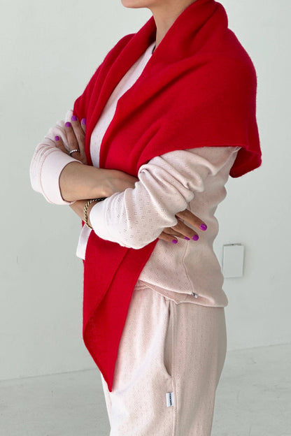 Cashmere Shawl - Red