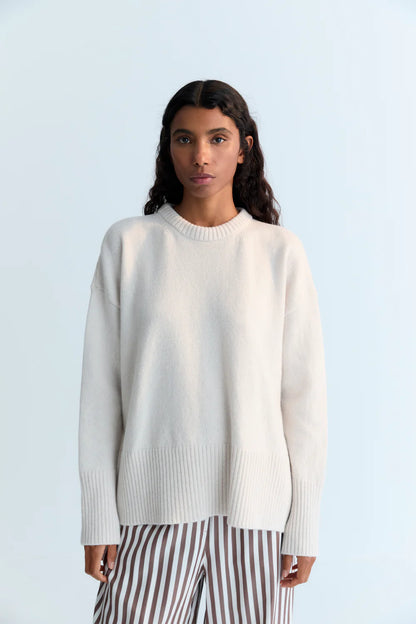 Agatha Jumper - Moonlight White