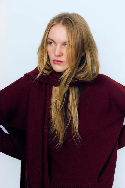 Agatha Jumper - Plum Fantasy