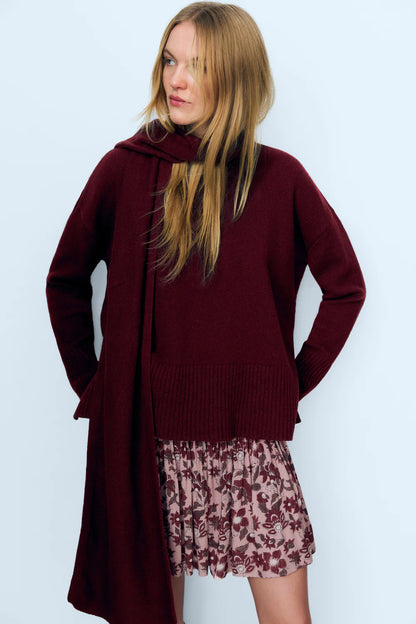 Agatha Jumper - Plum Fantasy