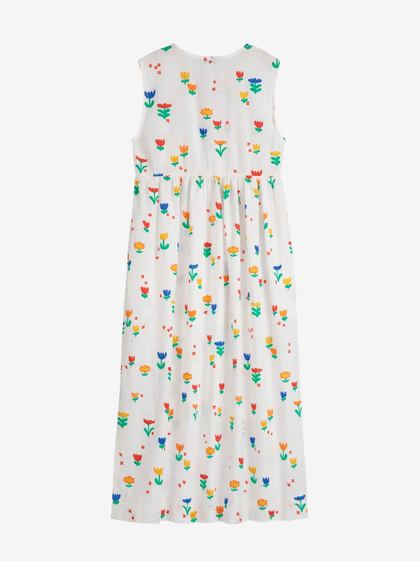 Garden Party Print Tie String Dress