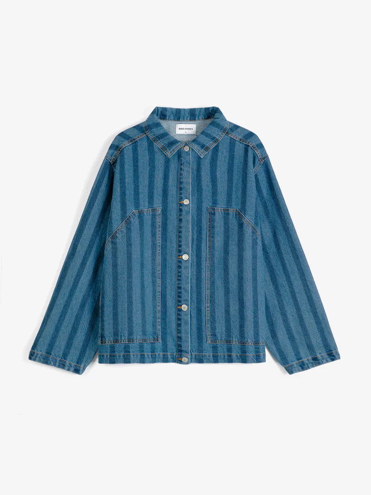 Stripe Denim Jacket
