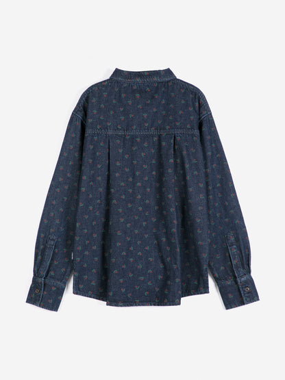 Swamp Whirl All Over Denim Shirt