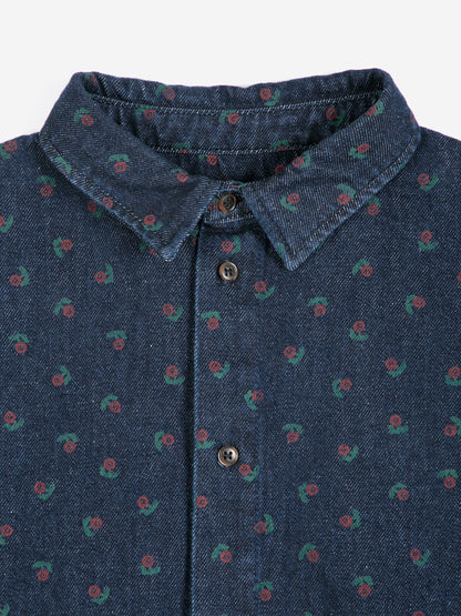 Swamp Whirl All Over Denim Shirt
