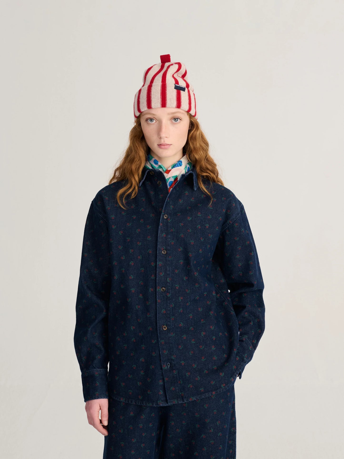 Swamp Whirl All Over Denim Shirt
