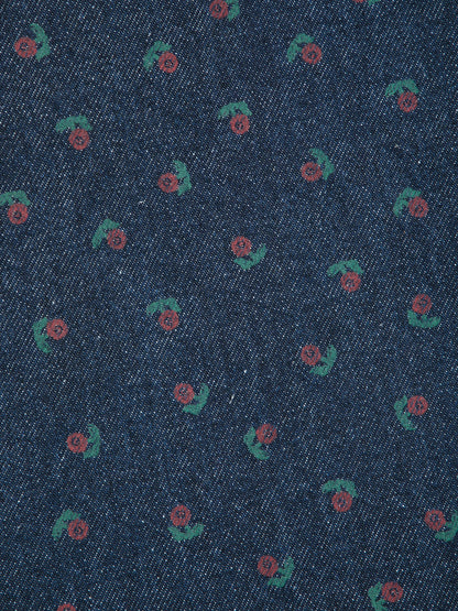 Swamp Whirl All Over Denim Cocoon Pants