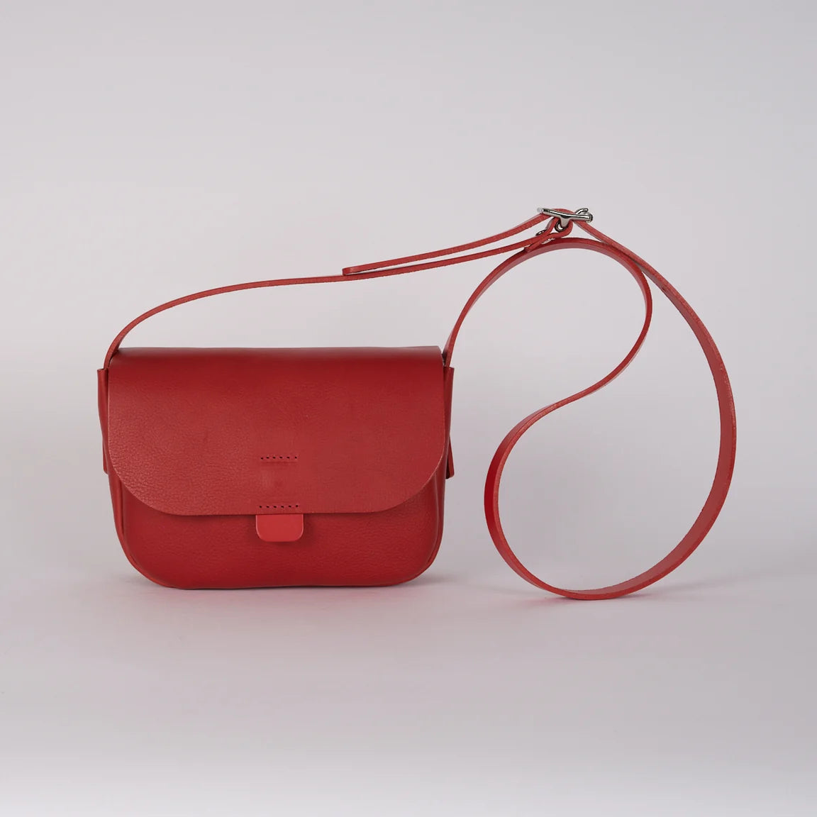 Orbed Tab Bag - Ruby
