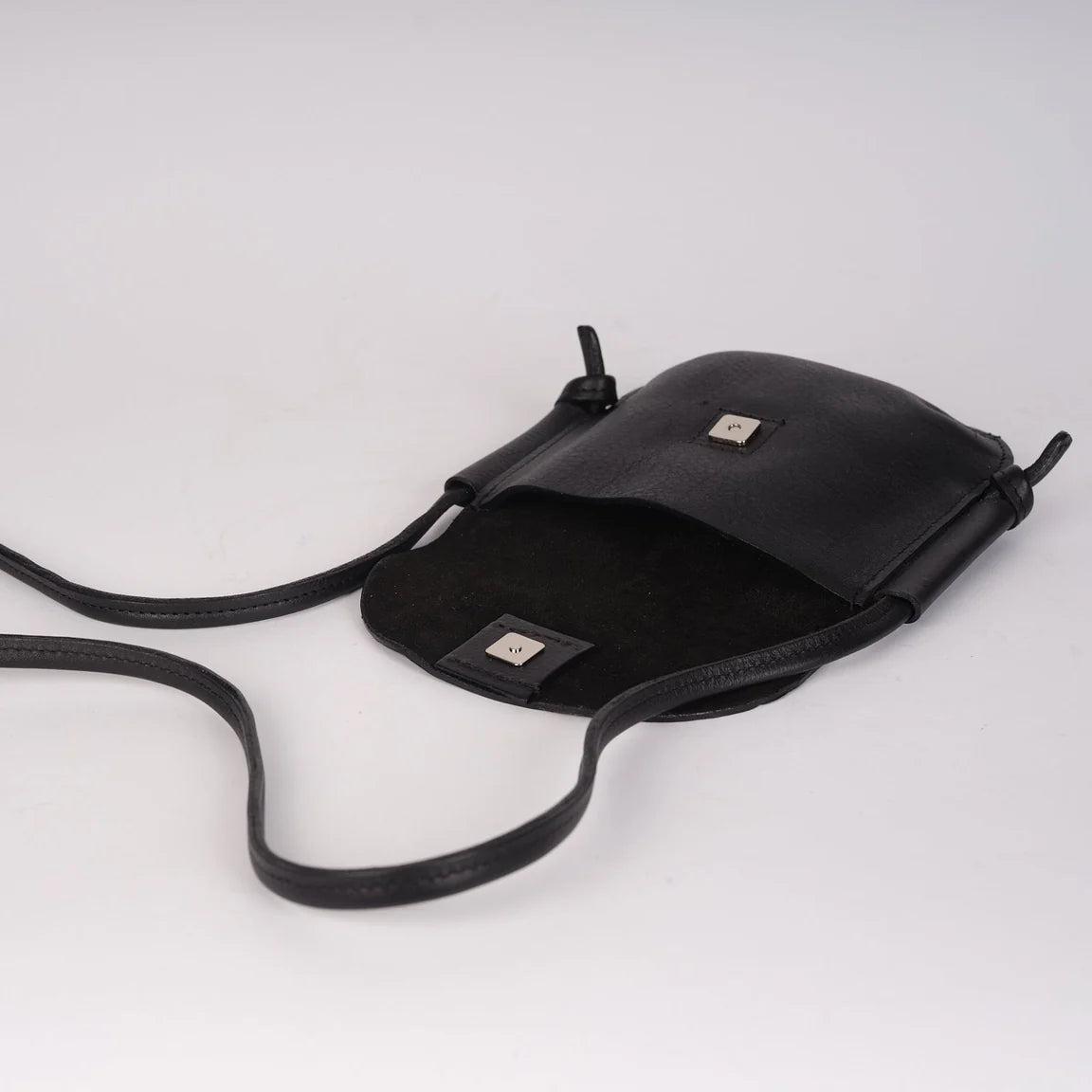 Mini Ribbon Bag - Black