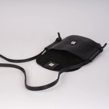 Mini Ribbon Bag - Black