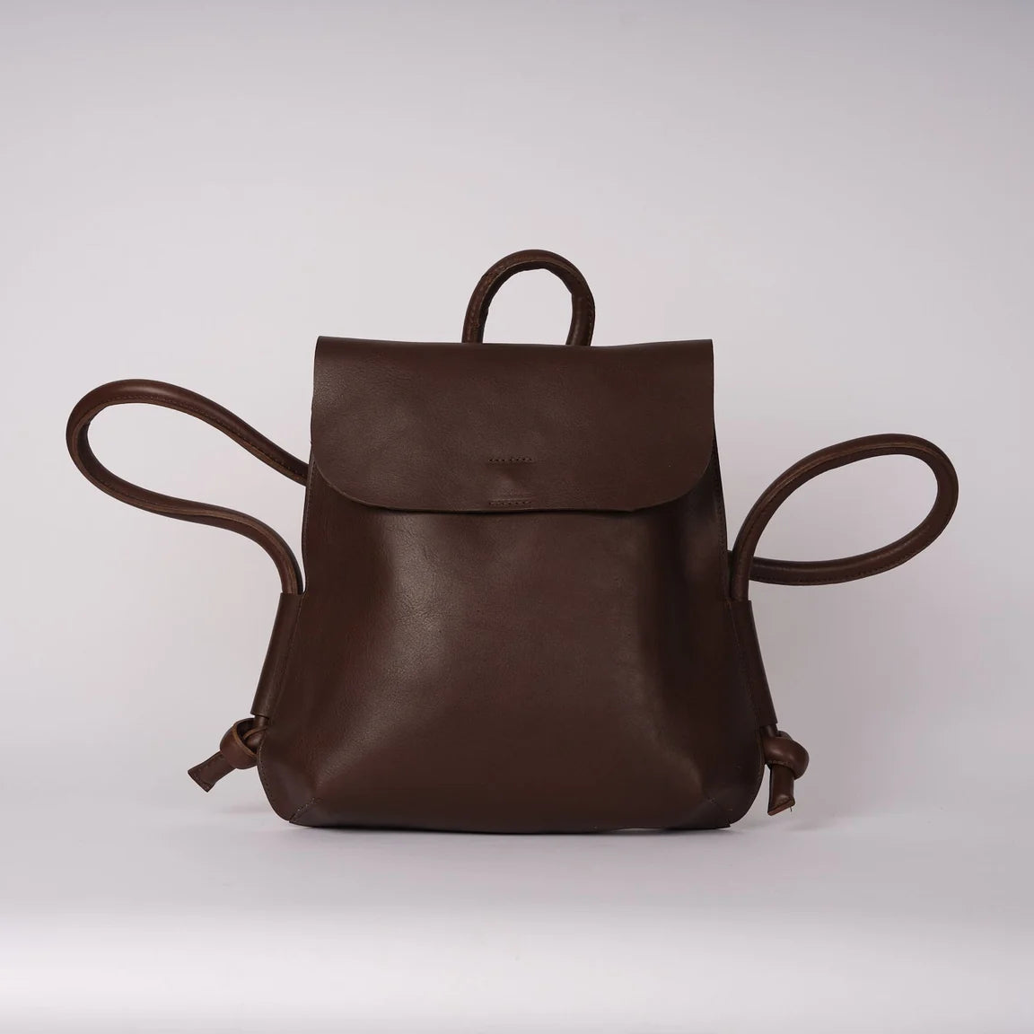 Ribbon Rucksack - Chocolate