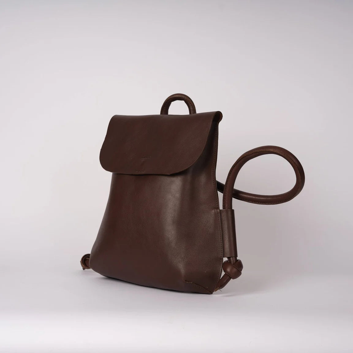 Ribbon Rucksack - Chocolate