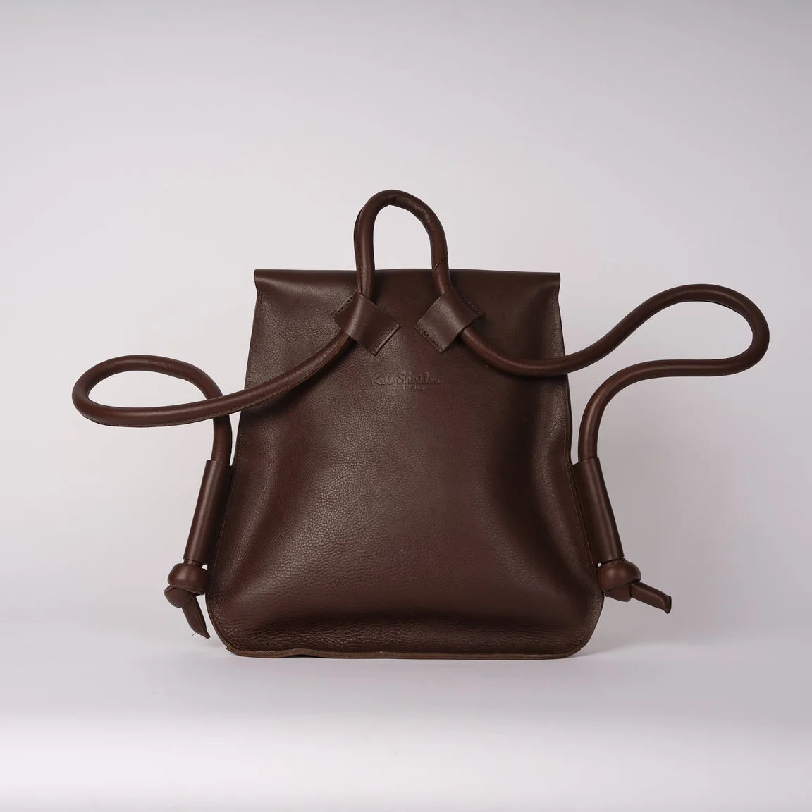 Ribbon Rucksack - Chocolate