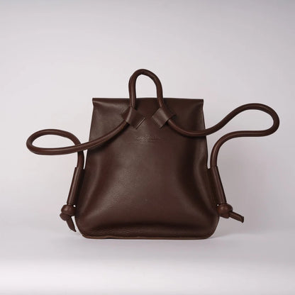 Ribbon Rucksack - Chocolate