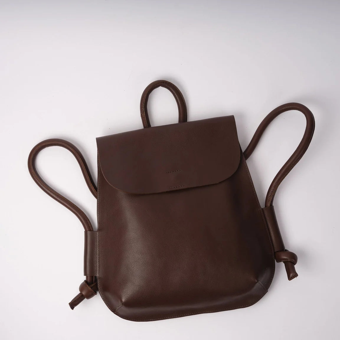 Ribbon Rucksack - Chocolate