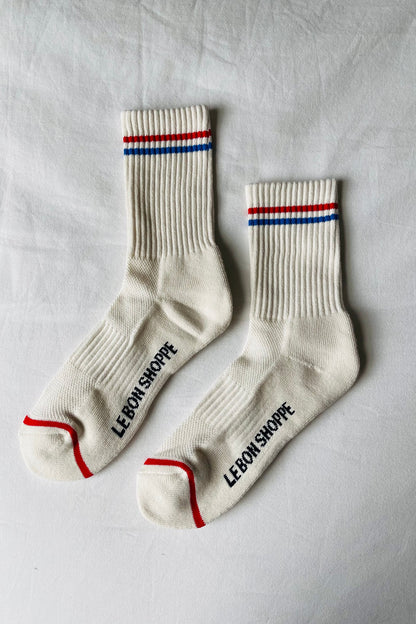 Boyfriend Socks - Multiple Colors
