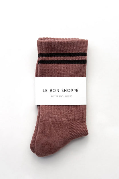 Boyfriend Socks - Multiple Colors
