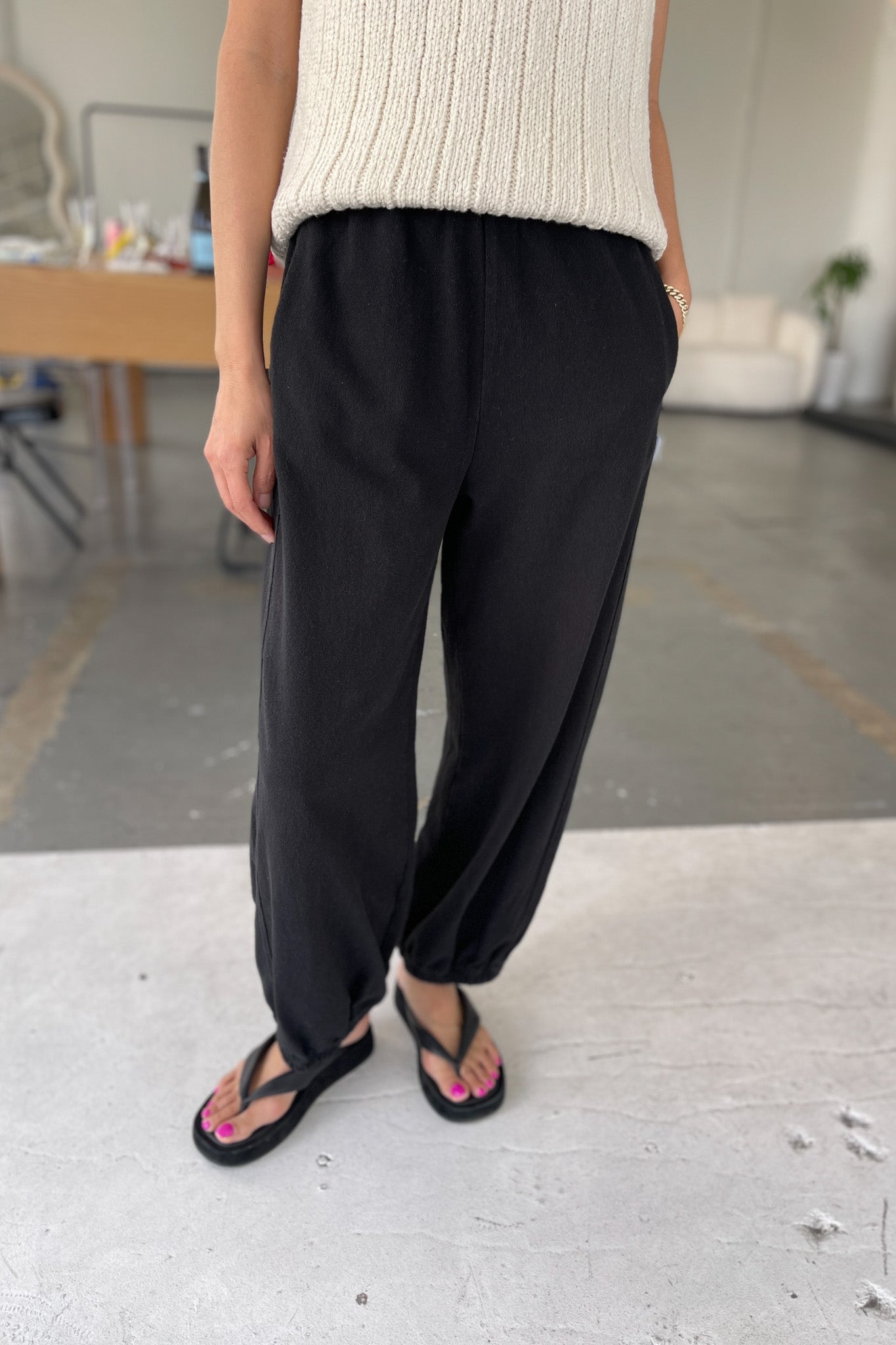 PREORDER Balloon Pants - Black