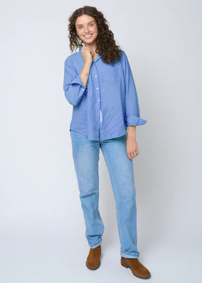 Good Boyfriend Shirt - Bluebird