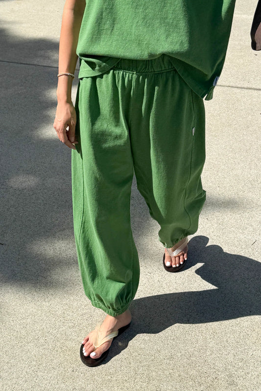 PRE-ORDER Balloon Pants - Asparagus