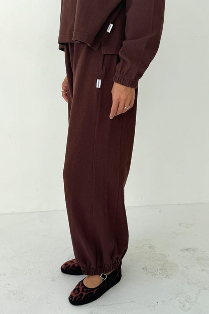PREORDER Balloon Pants - Chestnut