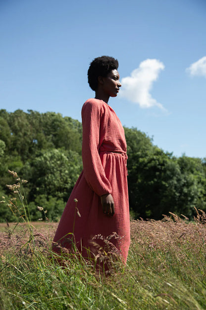 Cordelia Organic Cotton Top - Rose