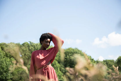 Cordelia Organic Cotton Top - Rose