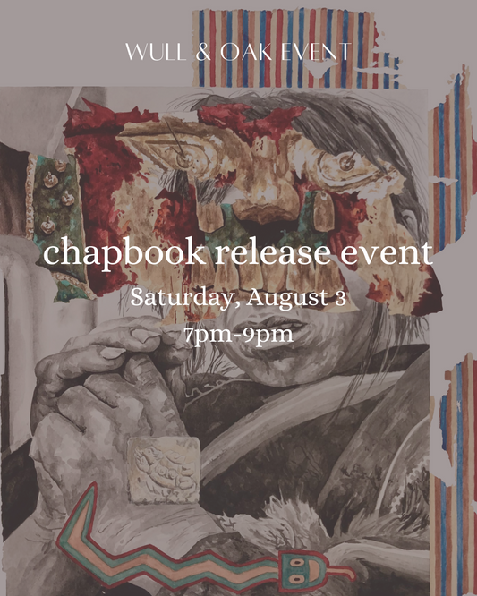 Aug. 3 | Yupanki Chapbook Release Event