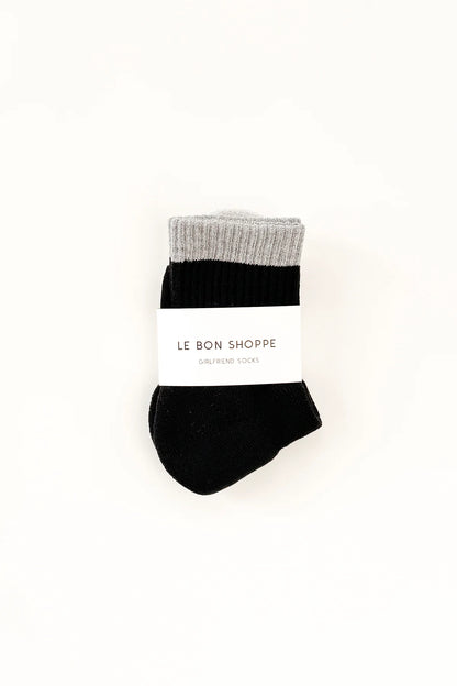 Color Block Girlfriend Socks - Multiple Colors