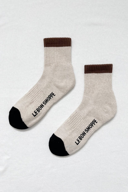 Color Block Girlfriend Socks - Multiple Colors