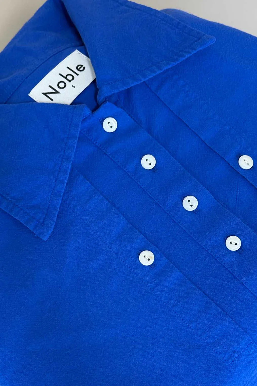 Collared Shirt - Cobalt
