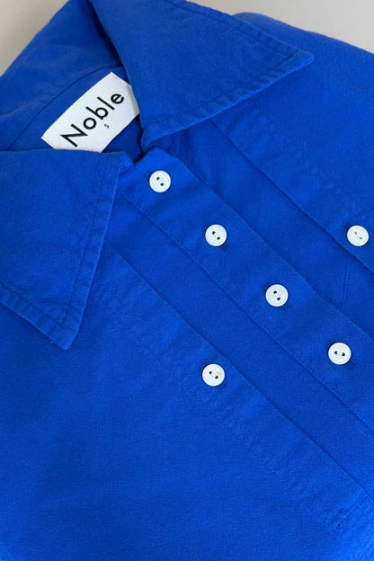 Collared Shirt - Cobalt