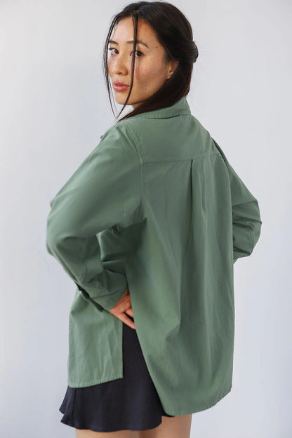 Collared Shirt - Sea Glass