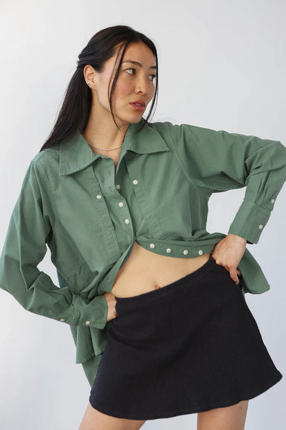 Collared Shirt - Sea Glass