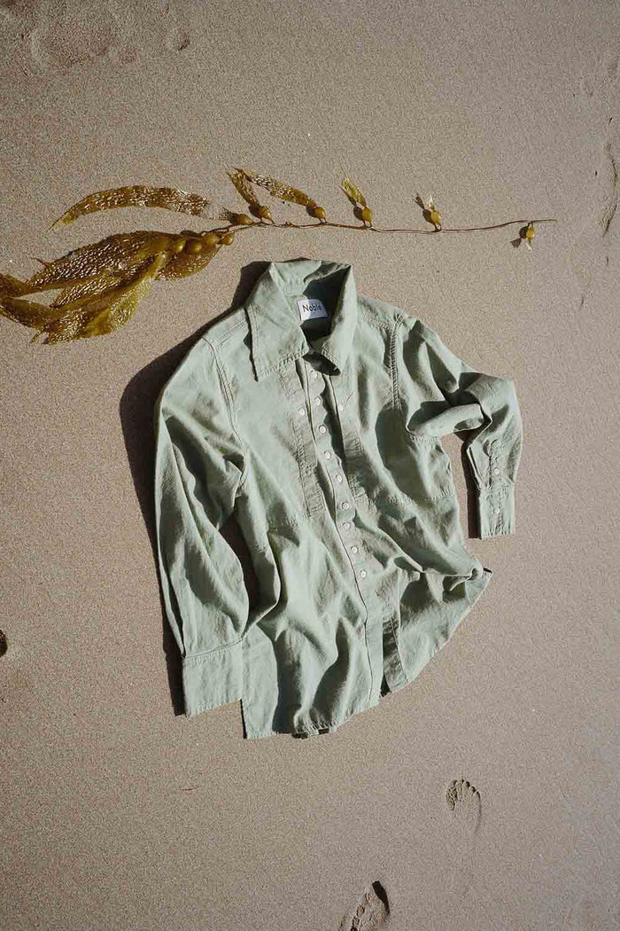 Collared Shirt - Sea Glass