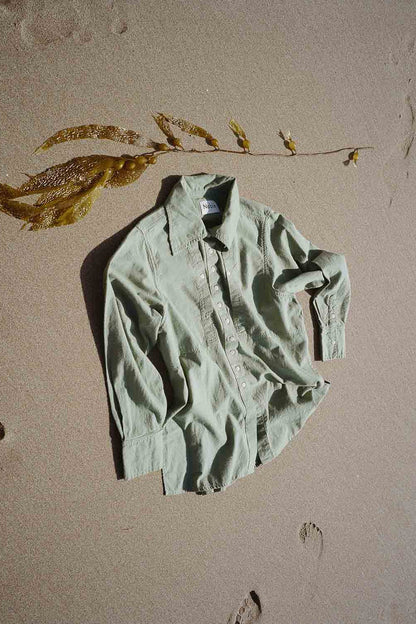 Collared Shirt - Sea Glass