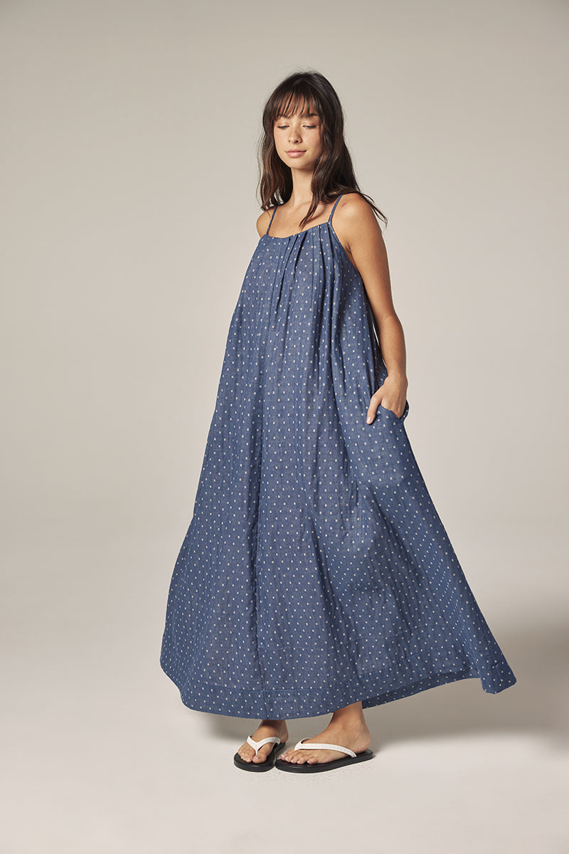 Tie Back Ankle Dress