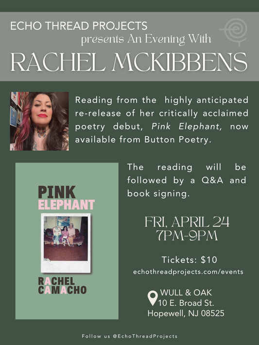 Apr. 24 | An Evening with Rachel McKibbens