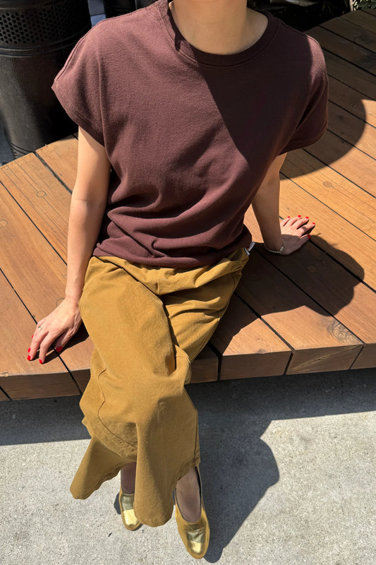 Ease Tee - Dark Cacao