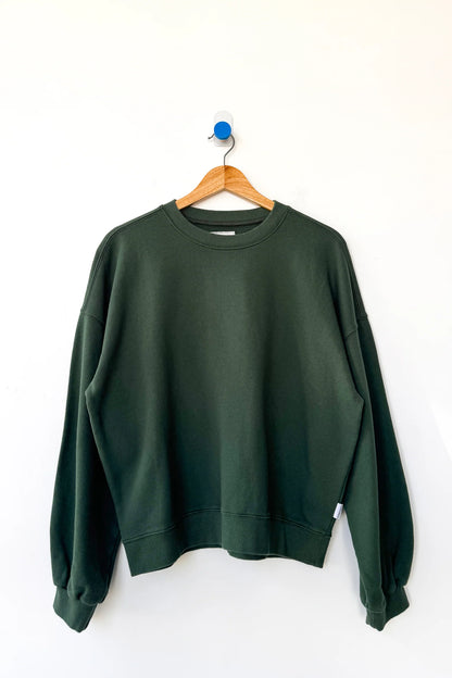 French Terry Core Sweatshirt - Cedar Green