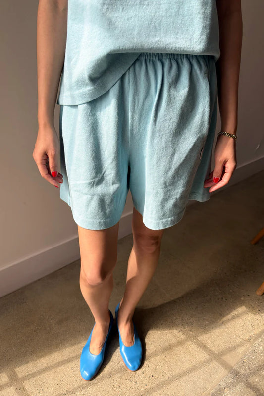 PREORDER Flared Basketball Shorts - Sky Blue