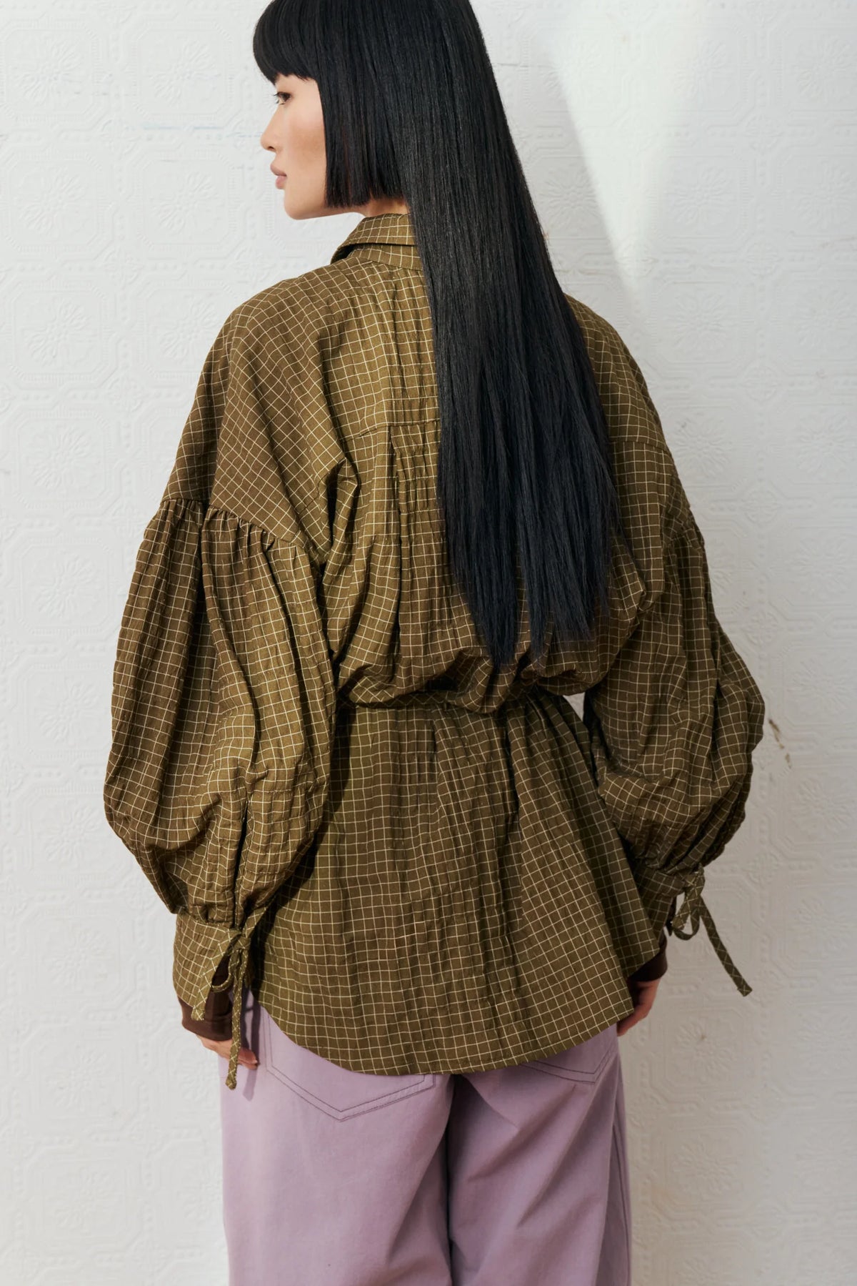 Gina Shirt - Khaki Grey