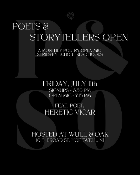 Jul. 11 | Poets & Storytellers Open