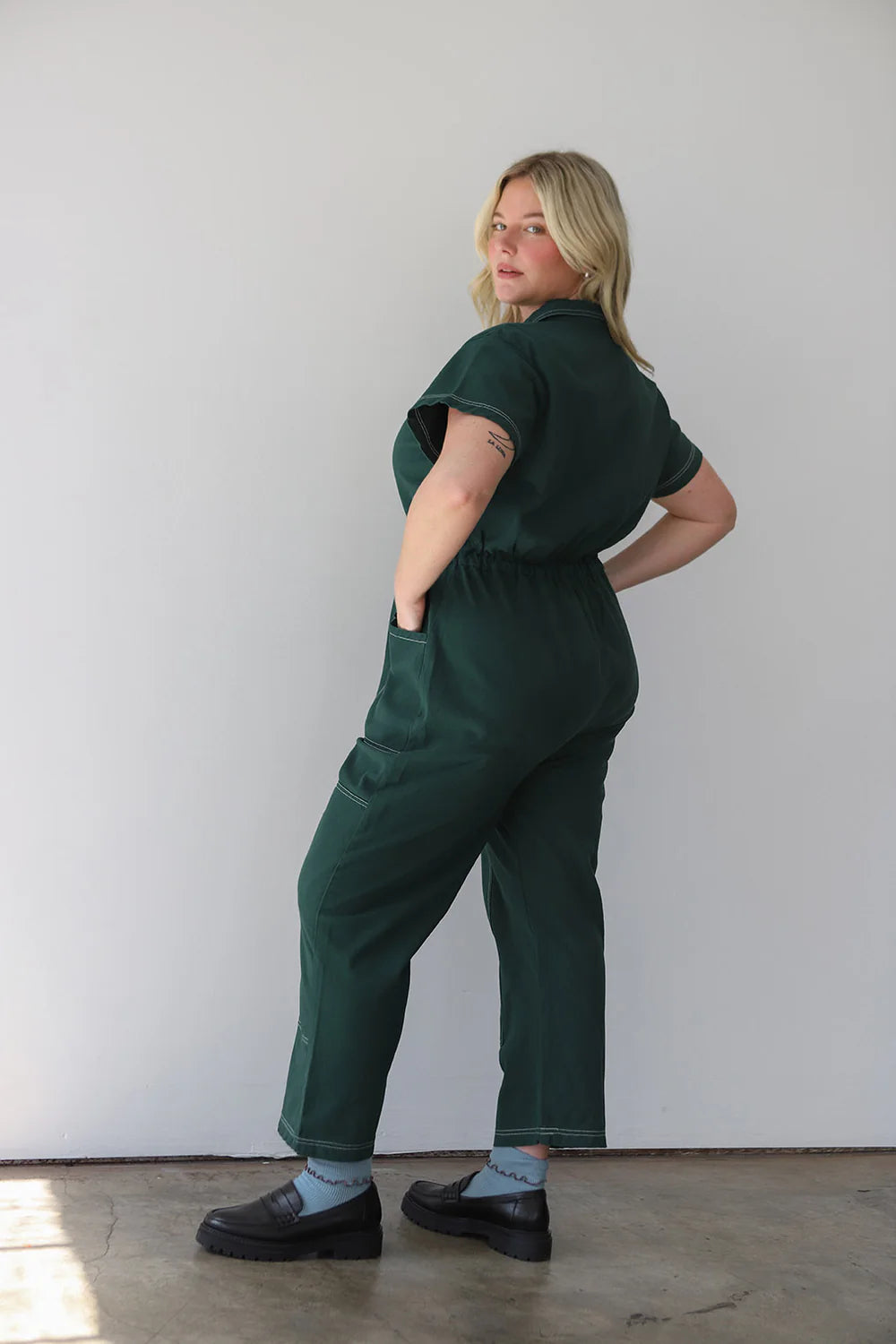 Utility Suit - Hunter Green