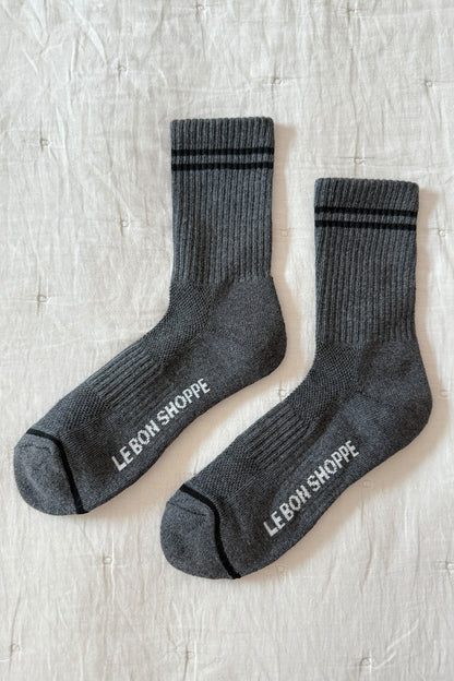 Boyfriend Socks - Multiple Colors